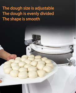 เครื่องตัดก้อนแป้งขนมปังแบบกึ่งอัตโนมัติเครื่องแบ่งแป้งกลมมาตรฐาน CE - Product Image 3