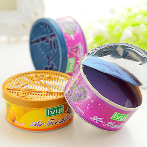 Ivuj Solid Air Freshener 72g Lavender Lemon Scented For Car Home Toilet Deodorizer - Product Image 1