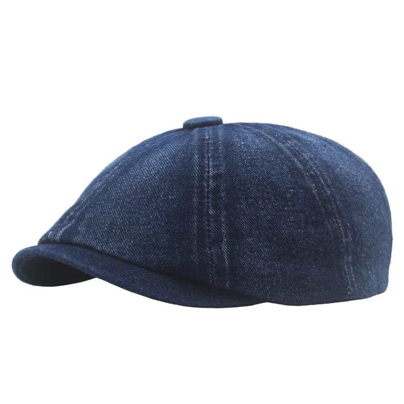 Youth Monochrome Hat Flat Cap Beret