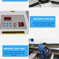 Machine de gravure et de découpe laser CO2 CNC 80W à refroidissement par eau économique pour la gravure sur tasses à café/verre, bois/MDF/caoutchouc 4060