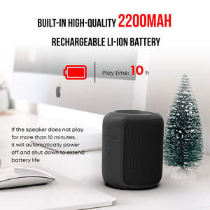 Популярный пассивный низкочастотный динамик parlantes-bluetooth мини super bass AUX <span class=keywords><strong>TF</strong></span> водонепроницаемый портативный беспроводной динамик bluetooth - Product Image 3