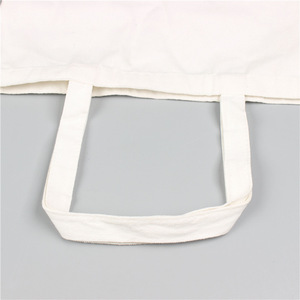 Bolsa de Compras Ecológica Personalizada, Bolsa de Tela de Algodón Orgánico Lisa con Logotipo - Product Image 4
