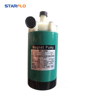 Bomba de Impulsor Magnético de Una Etapa Resistente a la Corrosión, Bomba de Material Plástico de Ingeniería Electrochapado Resistente a Ácidos y Álcalis - Product Image 3