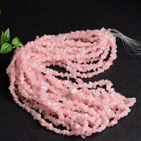 Vente en gros de perles faites à la main en pierre naturelle concassée, bracelet coloré, fabrication de perles irrégulières en pierre naturelle