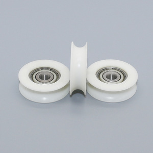 Rodamientos 625ZZ Suministrados por el Fabricante, Poleas de Acero POM, Ruedas con Recubrimiento de Goma, Ruedas en Forma de U, 5*25*7.5mm - Product Image 4