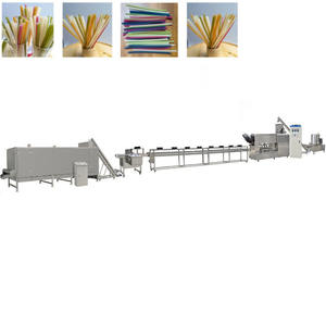<span class=keywords><strong>Vaisselle</strong></span> en paille de riz biodégradable entièrement automatique et machine de traitement des aliments pour animaux de compagnie Machine de fabrication de paille de riz comestible - Product Image 6