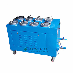 Purificador de aceite de 7,5 l/min, máquina de <span class=keywords><strong>reciclaje</strong></span> de aceite de motor usado de ultraprecisión para absorber impurezas de partículas - Product Image 2