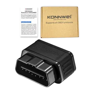 厂家直销KONNWEI KW901 KW903 obd 2扫描仪蓝牙无线榆树327诊断工具车载obd扫描仪安卓IOS