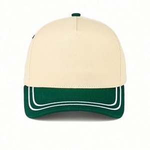 Gorra de Béisbol Personalizada de 5 Paneles de Algodón, Estructurada, con Logotipo Bordado e Impreso en la Parte Delantera - Product Image 6