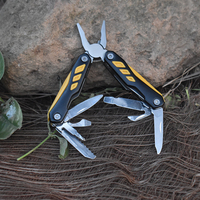 Outil multifonction 13 en 1 en acier inoxydable, kit de survie avec tournevis, pince, outils de camping