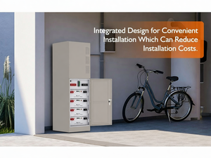 แบตเตอรี่ Lifepo4 6000 รอบการใช้งาน 5kw 10kw 51.2V 48V 300Ah 100Ah 200Ah พร้อม BMS อินเวอร์เตอร์ ระบบกักเก็บพลังงาน แบตเตอรี่โซลาร์แพ็ค - Product Image 4