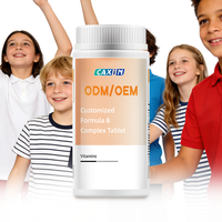 Comprimés de Vitamine B Complexée Formule Personnalisée Enrichis en Vitamine B1, B6, B12 – Complément Alimentaire Quotidien pour Adultes et Adolescents