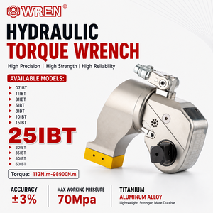 Clé dynamométrique hydraulique compacte et légère à entraînement carré, à haut rendement, réversible, gamme de douze modèles pour éoliennes - Product Image 1