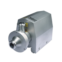 Pompe sanitaire auto-amorçante en acier inoxydable pour le transfert de bière, de vin et d'eau à faible viscosité, pompe auto-aspirante ZH-Z, OEM, pression 2 bars, 1