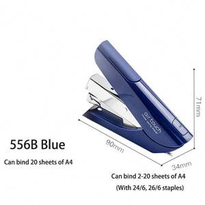 <span class=keywords><strong>Precio</strong></span> de fábrica 24/6 26/6 20 hojas uso escolar máquina de encuadernación de <span class=keywords><strong>libros</strong></span> <span class=keywords><strong>grapadora</strong></span> Manual de oficina de papel - Product Image 4