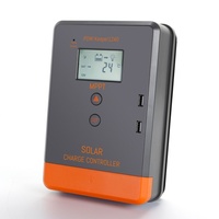 Contrôleur de charge solaire MPPT 20A 30A 40A 12V/24V Auto avec protection IP30 pour systèmes à tension PV max. 100V - POW-Keeper