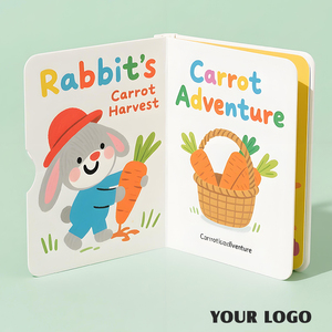 Tùy Chỉnh In Trên Nhu Cầu Cuốn Sách Bìa Cứng Trẻ Em Hội Đồng Quản Trị Sách Dịch Vụ In Ấn Bìa Cứng Trẻ Em Trẻ Em Câu Chuyện Các Tông Sách In - Product Image 4