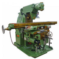 Machine à fraiser manuelle à tête pivotante universelle X6240, machine à découper le métal lourd avec une rigidité élevée, une large plage de vitesse d'alimentation