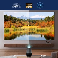 Hotack último X7AA portátil inteligente ballena TV 1080p Android Home Theater automático Hd Video 4K proyector