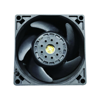 Ventilateur axial DC haute vitesse 8038 3 pouces 12V 24V 48V 80x80x38mm à roulement à billes haute pression pour onduleur solaire