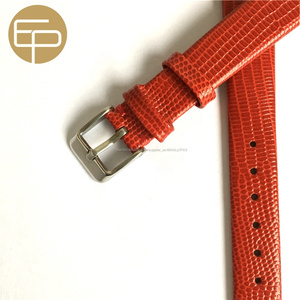 personalizado rojo diferentes colores 12 14 16 18 20 <span class=keywords><strong>22</strong></span> 24mm lagarto grano de cuero genuino reloj inteligente banda de <span class=keywords><strong>fitbit</strong></span> - Product Image 2