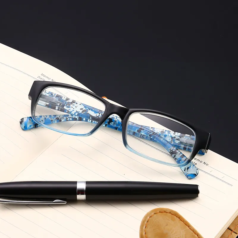 UNOC نمط جديد شعار الكمبيوتر إطار واضح نظارات المرأة نظارات للقراءة للقراءة