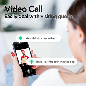 Videoportero Inalámbrico RLF V4 para Seguridad del Hogar, con App Tuya, Almacenamiento en la Nube, Comunicación Bidireccional Full Dúplex y Resistencia al Agua - Product Image 3
