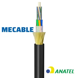 كابلات الألياف الضوئية الخارجية من مصنع Adss Cabos De Fibra Optica 2-من مصنع الاتصالات FO 80-SPAN