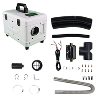 Nouveau Chauffage d'appoint Diesel Intégré 12V/24V 5KW - Portable Universel pour Camions/Camping-cars/SUV/Bus/Minibuses - Chauffage Rapide