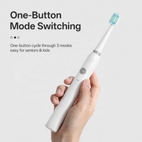 Brosse à dents électrique rechargeable à prix avantageux, poils doux, prête à être expédiée
