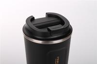 PINKAH Tasse de voyage isotherme en acier inoxydable de 350 ml (12 oz) avec couvercle à clapet anti-fuite