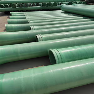 Tuyau en FRP pour l'industrie minière |   Tuyau en plastique renforcé de verre résistant à l'usure avec service de découpe Anti-feu et anti-corrosion - Product Image 3
