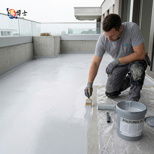 Revestimiento Impermeable de Poliurea Aplicado a Mano, Poliurea en Aerosol Frío de un Componente <span class=keywords><strong>para</strong></span> Pisos de Hormigón en Sótanos - Product Image 2