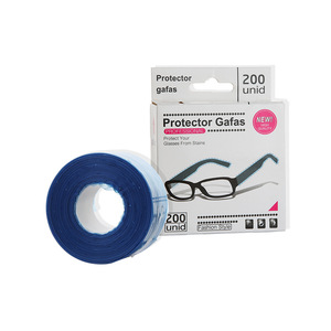 Protectores para patillas de gafas Playboy, 200 unidades, cubiertas protectoras de plástico desechables para herramientas de teñido y peinado del cabello - Product Image 3