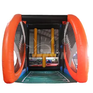 Inflatable Game Sales Interactive Game Inflatable Football Dart Game For Events Shooting Sport Arena With Inflatable Shooting Game For Adults