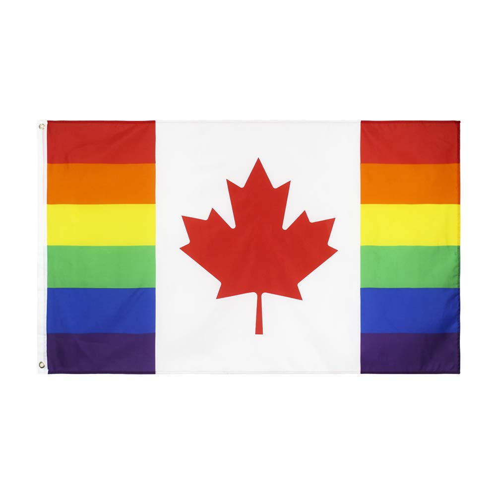 Drapeau de la fierté gaie canadienne