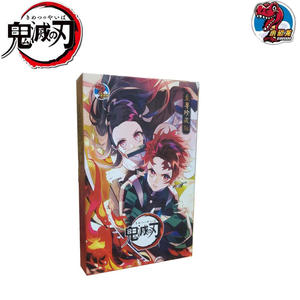 Nuevo Little Dino Demon Slayer Cards Booster Box Kamado Nezuko Kochou Shinobu Kanroji Mitsuri Rare Card Toy para niños regalo - Product Image 5