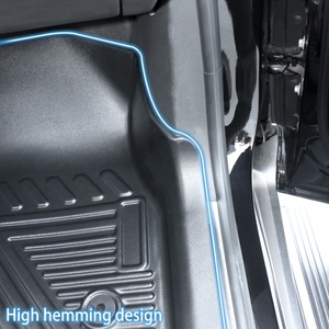 อุปกรณ์ตกแต่งรถยนต์ขนาดสั่งทำพิเศษ พรมปูพื้นรถยนต์ TPE 5 มิติ สำหรับ Cadillac Xt5 ปี 2016-2021 - Product Image 5