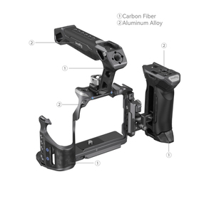 Small Rig 3710 Kit Avanzato 'Rhinoceros' Compatibile con Alpha 7r V/Alpha 7 IV/Alpha 7s III in Alluminio - Product Image 5