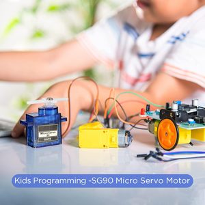 Mini mikro SG90 mgarduino hafif Servo Motor RC araba için <span class=keywords><strong>Arduino</strong></span> için hafif robotik ortak endüstriyel bileşen - Product Image 5
