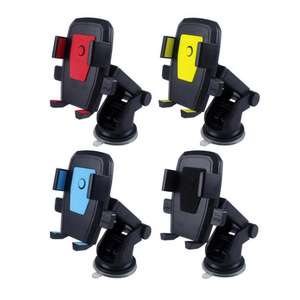 Soporte ajustable para teléfono con clip de ventilación, diseñado con acolchado antivibración y agarre a prueba de golpes para caminos irregulares - Product Image 2