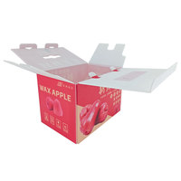 Boîte en plastique ondulé PP durable Yuexin pour le stockage et le transport des fruits et légumes, personnalisable, résistante, empilable, avec impression personnalisée