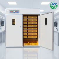 Incubateur automatique à température constante haute capacité, adapté à l'éclosion des œufs de poulet, de canard, de caille et d'oie dans les fermes.