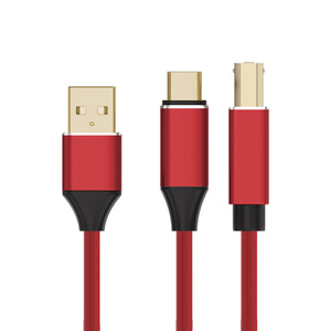 Midi Integrated Cable <strong>USB</strong> <strong>2.0</strong> a <strong>USB</strong> B and <strong>USB</strong> C <strong>Splitter</strong> Data Cable for Midi Keyboard,Mixer Decoder - Product Image 4