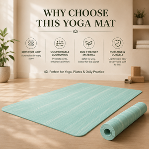 Tapis d'entraînement personnalisé avec logo imprimé UV, design premium, fin, imperméable, yoga, impression personnalisée, éco-responsable, vente chaude - Product Image 3