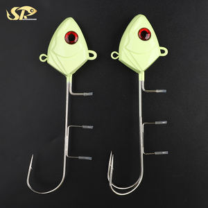 SUPERIORFISHING <span class=keywords><strong>Tenya</strong></span> Jig Head Pêche en mer Lumineux Hairtail Barbed Root <span class=keywords><strong>Tenya</strong></span> Fishing <span class=keywords><strong>Leurre</strong></span> JY1024 - Product Image 1