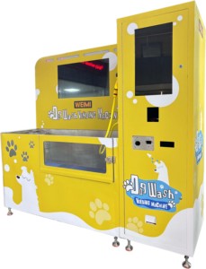 Distributeur automatique de lavage pour animaux de compagnie en libre-service avec écran tactile, système de paiement par pièces et fonction SDK - Product Image 5