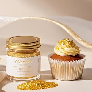 Bánh kẹo Nguồn cung cấp vàng bụi đường long lanh kẹo bông cho bánh uống cocktail - Product Image 1