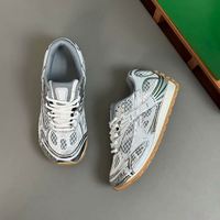 Tendance de la mode Bottega, baskets élégantes et sportives, chaussures plates classiques en cuir véritable, confortables, légères, à lacets, pour la marche