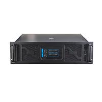 R Serisi 3U 2 Kanallı Metal Yüksek Güçlü Stereo 4/8 Ohm 2x1600W Dayanıklı Güç Amplifikatörü Profesyonel Ses Sistemi